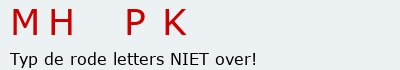 Bevestigingscode