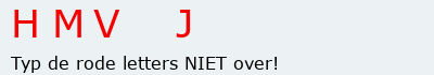 Bevestigingscode