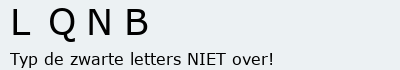 Bevestigingscode