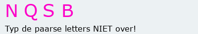 Bevestigingscode