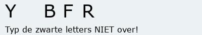Bevestigingscode