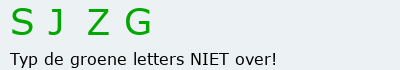 Bevestigingscode