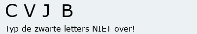 Bevestigingscode
