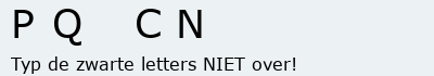 Bevestigingscode