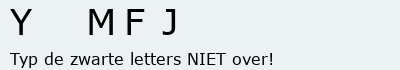 Bevestigingscode