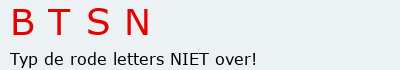 Bevestigingscode