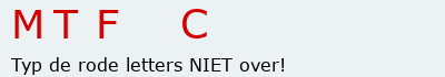 Bevestigingscode
