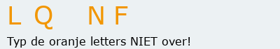 Bevestigingscode