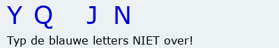 Bevestigingscode