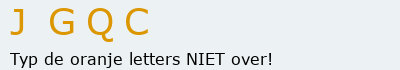 Bevestigingscode