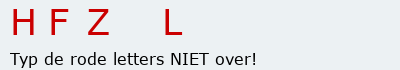 Bevestigingscode