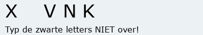 Bevestigingscode