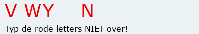 Bevestigingscode