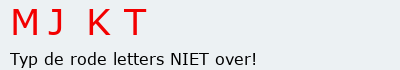 Bevestigingscode