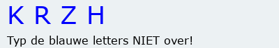 Bevestigingscode