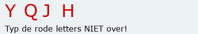 Bevestigingscode