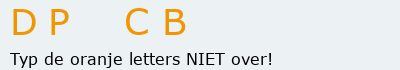Bevestigingscode