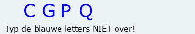 Bevestigingscode