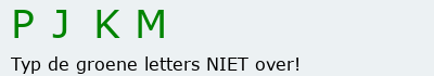 Bevestigingscode