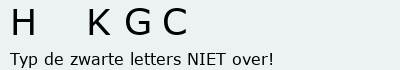 Bevestigingscode