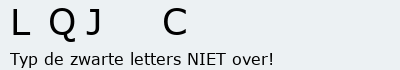 Bevestigingscode