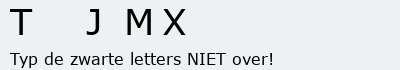 Bevestigingscode