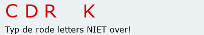 Bevestigingscode