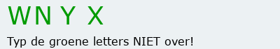 Bevestigingscode