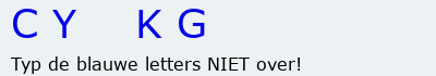 Bevestigingscode