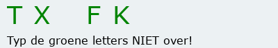 Bevestigingscode
