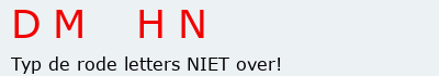Bevestigingscode