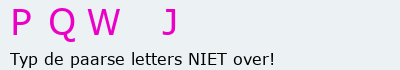Bevestigingscode