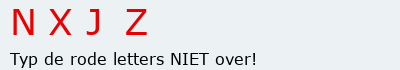 Bevestigingscode