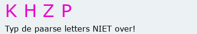 Bevestigingscode