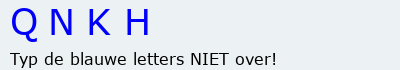 Bevestigingscode