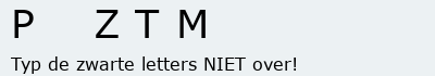 Bevestigingscode