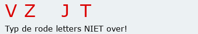 Bevestigingscode