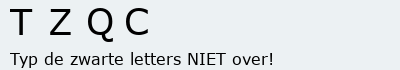 Bevestigingscode