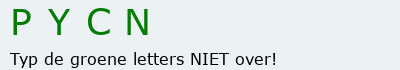 Bevestigingscode