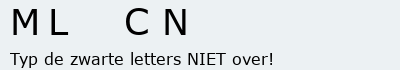 Bevestigingscode