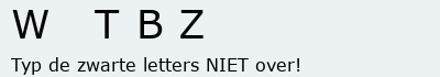 Bevestigingscode