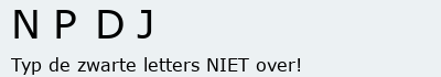 Bevestigingscode