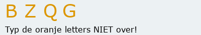 Bevestigingscode