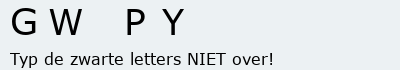 Bevestigingscode