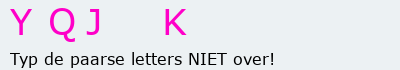 Bevestigingscode