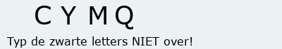 Bevestigingscode
