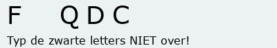 Bevestigingscode