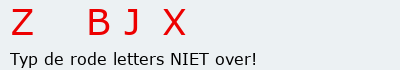 Bevestigingscode