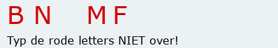 Bevestigingscode