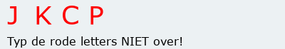 Bevestigingscode